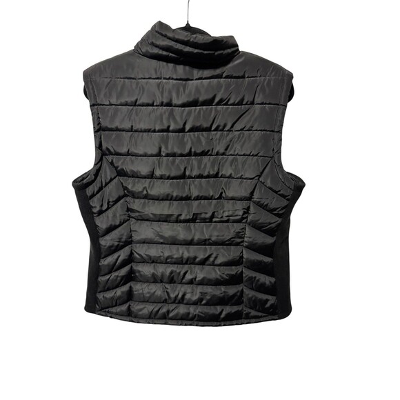 Calvin Klein Puffer Vest Womens SizeXL Black Full Zip - Picture 6 of 14